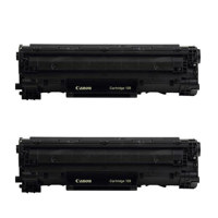 

Canon 2 x imageCLASS 128 Black Toner Cartridge, Yields Approximately 2100 Pages - Compatibel with imageCLASS D530, D550, MF4450, MF4570dn, MF4570dw, MF4770n, MF4880dw, MF4890dw Printers, FAXPHONE L100, L190 Fax Machines