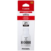 Canon GI-21 170 ml Pigment Black Ink Bottle for Select Canon MegaTank Printers