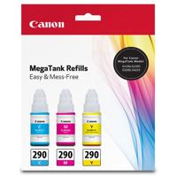 

Canon GI-290 Cyan/Magenta/Yellow Ink Bottle Value Pack