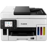 Canon MAXIFY GX6020 Wireless MegaTank Small Office All-In-One Color Inkjet Printer with 2 Bonus Black Ink Bottles, Holds 350 She