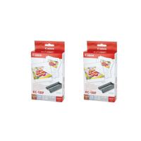 

Canon 2 Pack Color Ink/Label Set KC-18IF Full Sized Label Set for CP Printers