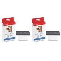 

Canon 2 Pack KC-18IL Color Ink Cartridge and Mini Label Set, 18 Sheets, 8 Labels/Sheet