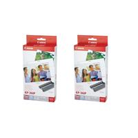 Canon 2 Pack Color Ink/Paper Set KP-36IP for CP Printers (36 Sheets of 4x6 paper with Ink).