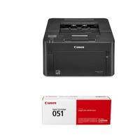 

Canon imageCLASS LBP162dw Wireless Monochrome Mobile Ready Duplex Laser Printer, 30ppm, 250 Sheet Capacity - With Canon 051 Black Toner Cartridge