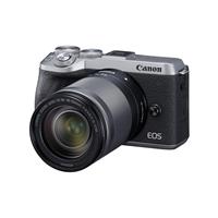 Canon EOS M6 Mark II Mirrorless Digital Camera with EF-M 18-150mm IS STM Lens & EVf-DC2 Viewfinder, Silver