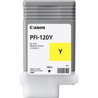 

Canon PFI-120 130ml Pigment Ink Tank for imagePROGRAF TM Series Printers, Yellow
