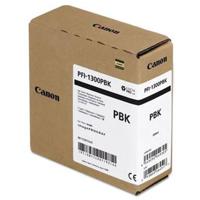 

Canon PFI-1300 330ml Photo Black Pigment Ink Tank for imagePROGRAF PRO-2000, PRO-4000, PRO-4000S and PRO-6000S Large-Format Inkjet Printers