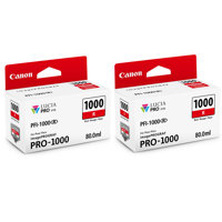 

Canon 2 Pack PFI-1000R Red LUCIA PRO ink for imagePROGRAF PRO-1000