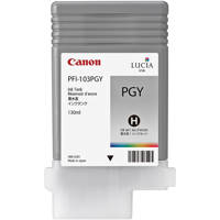

Canon PFI-103PGY 130ml Photo Gray Ink for the IPF5100 & IPF6100 Large Format Printers