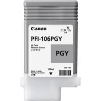 

Canon PFI106 Pigment Ink Tank, 130ml Capacity, Photo Gray