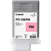 

Canon PFI106 Pigment Ink Tank, 130ml Capacity, Photo Magenta