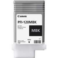 

Canon PFI-120 130ml Pigment Ink Tank for imagePROGRAF TM Series Printers, Matte Black