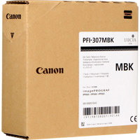 

Canon 330ml PFI-307 Pigment Matte Black Ink Tank for iPF830, iPF840, iPF850 CAD Plotters