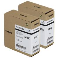 

Canon 2 Pack PFI-310 330ml Matte Black Pigment Ink Tank for imagePROGRAF TX-2000, TX-3000 and TX-4000 Printers