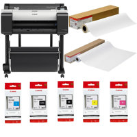 

Canon imagePROGRAF TM-200 24" 5-Color Health & Safety Large Format Printer Bundle