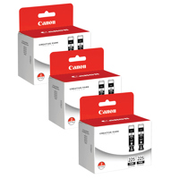 

Canon 3 Pack PGI-225 Pigment Black Ink Tank - Twin Pack