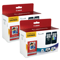 

Canon 2 Pack PG-240XL/CL-241XL Black & Color Ink Cartridges and GP-502 (4x6", 50 Sheets) Paper Set