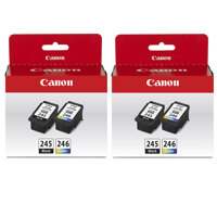 

Canon 2 Pack PG-245 Black & CL-246 Color Ink Cartridge Value Pack for PIXMA Printers