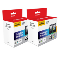 

Canon PG-260 Black & CL-261 Color Ink Cartridge Value Pack for PIXMA TS5320 Printers