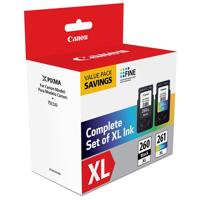 

Canon PG-260XL Black & CL-261XL Color Ink Cartridge Value Pack for PIXMA TS5320 Printers