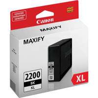 

Canon PGI-2200 XL Black Pigment Ink Tank for Canon IB4020, MB5020, MB5320 Printers, 2500 Pages Yield