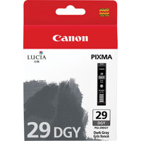 

Canon PGI-29 Dark Gray Ink Tank for the Pixma Pro 1 Inkjet Printer