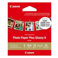 

Canon PP-301 Photo Paper Plus Glossy II Inkjet Paper, 10.6 mil, 265 gsm, 3.5 x 3.5", 20 Sheet Pack