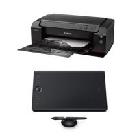 

Canon imagePROGRAF PRO-1000 Professional Inkjet Printer with Wacom Intuos Pro Creative Display