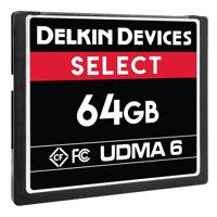 

Delkin Devices Select 500X 64GB UDMA 6 CompactFlash Memory Card