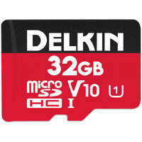

Delkin Devices Select 500X 32GB UHS-I V10 microSDHC Memory Card