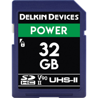 

Delkin Devices 32GB SDHC 2000X Memory Card V90 UHS-II