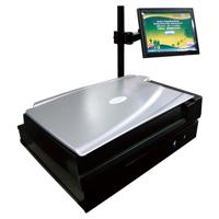 

Plustek Library Kiosk Book Scanning Solution with OpticBook A300 Scanner