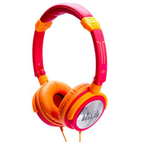 

IDANCE Crazy Portable Articulated Headphones with Inline Mic for iPhone/iPad/iPod/Tablet/Android, 15Hz-20KHz Frequency, 32ohms Impedance, Orange/Red