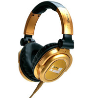 

IDANCE Full-Range Headphones for iPhone/iPad/iPod, 15Hz-20KHz Frequency, 40ohms Impedance, 3.5mm Plug Adapter, Gold/Black