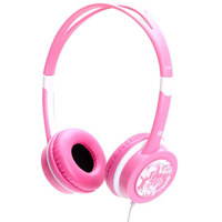 

IDANCE Free Portable Headphones with Inline Mic for iPad/iPod/iPhone, 15Hz-20KHz Frequency, 32ohms Impedance, 3.5mm Gold Plated Plug, Pink