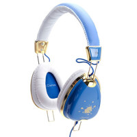 

IDANCE Funky Lightweight Headphones with Inline Mic for iPhone/iPad/iPod/Tablet/Android, 15Hz-20KHz Frequency Response, Eclectic Blue