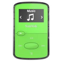 

SanDisk 8GB Clip Jam MP3 Player - Green - FM Tuner, Micro USB 2.0 with microSDHC Memory Card Slot