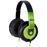 

IDANCE Thick Padded Over Ear Headphones for iPod/iPad/iPhone, 15Hz-20KHz Frequency, 32Ohms Impedance, 3.5mm Plug, Green/Black