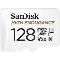 

SanDisk 128GB High Endurance UHS-I microSDXC Memory Card with SD Adapter, 100MB/s Read, 60MB/s Write
