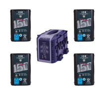 

IDX DUO-C150 14.4V 143Wh V-Mount Battery with VL-4Se 4-Port Charger
