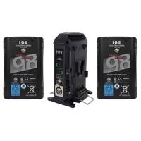 

IDX 2x DUO-C98 11V 96Wh Li-ion High-Load Batteries, Bundle with IDX VL-2X 2-Channel Charger