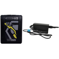 

IDX IMICRO-98 Compact 97Wh Lithium-Ion Battery with Two D-Tap Outputs, Bundle with IDX VL-DT1 Battery Charger