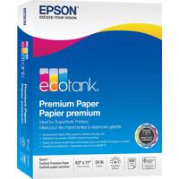 

Epson 8.5x11" EcoTank Premium Bright White Paper for Supertank Printers, 500 Sheets