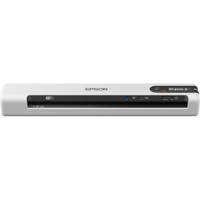 

Epson DS-80W Wireless Portable Document Scanner, 1200 dpi, 15 ppm Speed, Single Sheet Feed