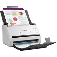 

Epson WorkForce DS-770 Color Document Scanner, 1200dpi Interpolated Resolution, Up to 45ppm/90ipm Color Scan Speed, 100-Page Single-Pass Duplex ADF