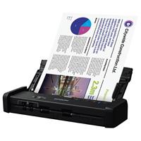 

Epson WorkForce ES-200 Portable Duplex Document Scanner, 600 dpi Optical/1200 dpi Interpolated Resolution, 25ppm/50ipm (for Black/White, Color and Gray) Scan Speed, 20 Sheet Automatic Document Feeder