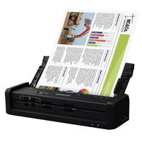 

Epson WorkForce ES-300W Wireless Portable Duplex Document Scanner, 600 dpi Optical/1200 dpi Interpolated Resolution, Up to 25 ppm/50 ipm Scan Speed, 20 Sheet Auto Document Feeder