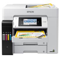 

Epson EcoTank Pro ET-5880 Wireless Color All-in-One Cartridge-Free Supertank Inkjet Printer with PCL Support, 25 ppm Black & Color, 500 Sheet Input