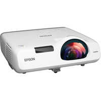 

Epson PowerLite 530 XGA Short Throw 3LCD Projector, 3200 Lumens, 4:3 Aspect Ratio, 16W Speaker, Up to 10000 Hours ECO Mode Lamp Life, HDMI/VGA/RCA/USB