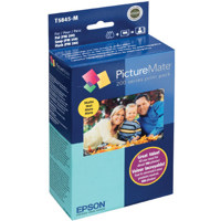 

Epson T5845-M PictureMate 200-Series Matte Print Pack, Ink & Paper for 100 4x6" Matte Prints with the PictureMate Pal, Snap, & Flash Printers